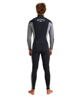 Billabong Mens 4/3mm Absolute Natural Chest Zip Steamer Wetsuit