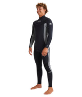 Billabong Mens 4/3mm Absolute Natural Chest Zip Steamer Wetsuit
