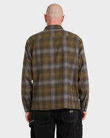 Billabong Script Long Sleeve Flannel Shirt
