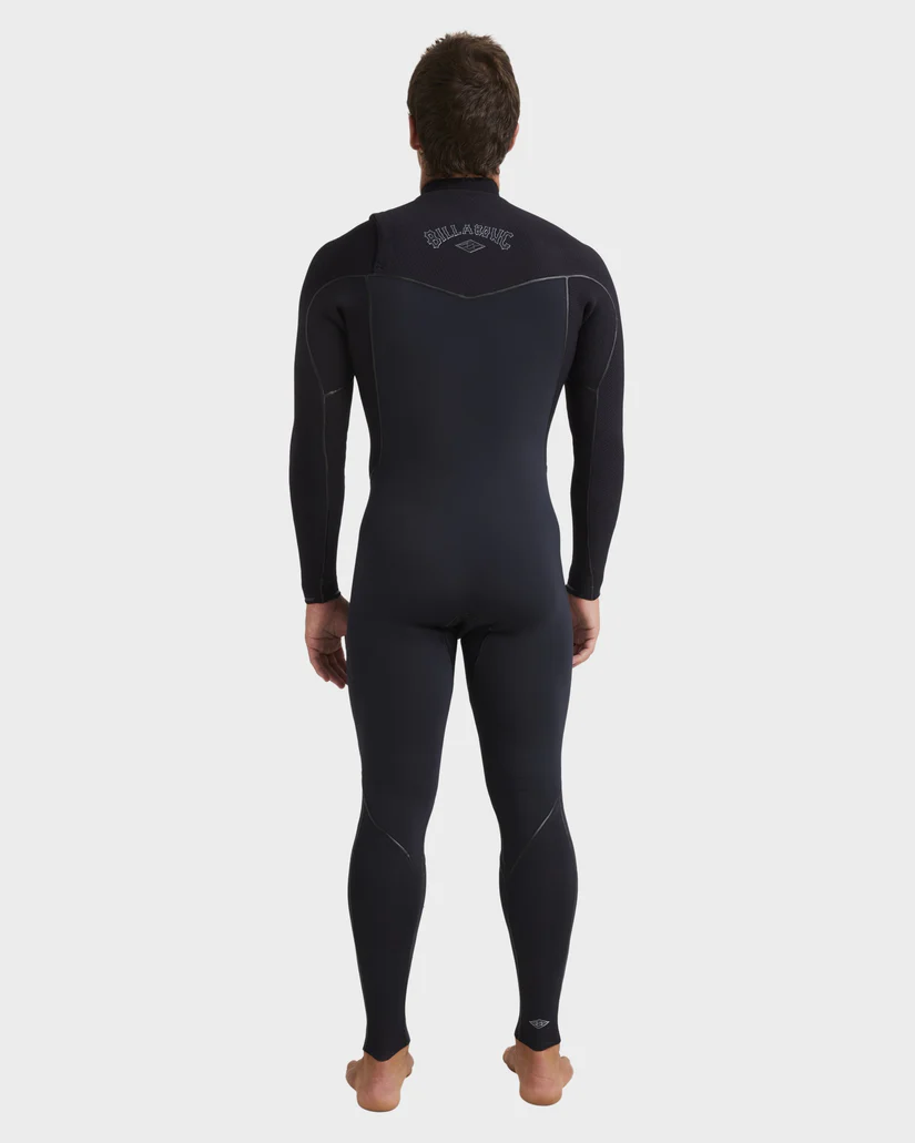 Billabong Mens 3/2mm Revolution Chest Zip Steamer Wetsuit