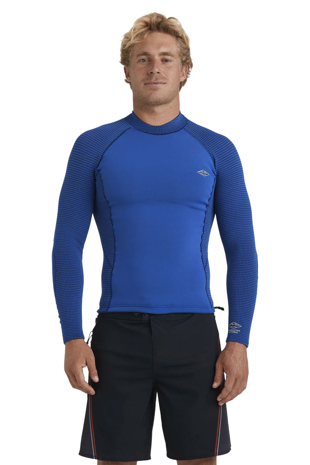 Billabong Mens 1/1mm Revolution Long Sleeve Wetsuit Top