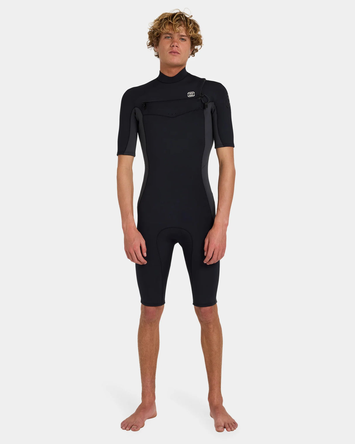 Billabong Mens 2/2mm Absolute Natural Chest Zip GBS Spring Suit