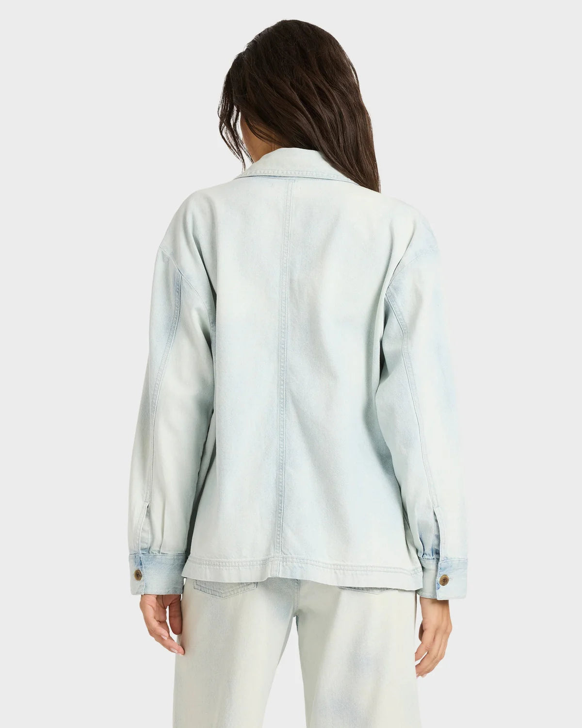 Billabong Jade Saltwashed Denim Shacket