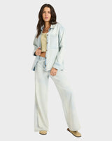 Billabong Jade Saltwashed Denim Shacket