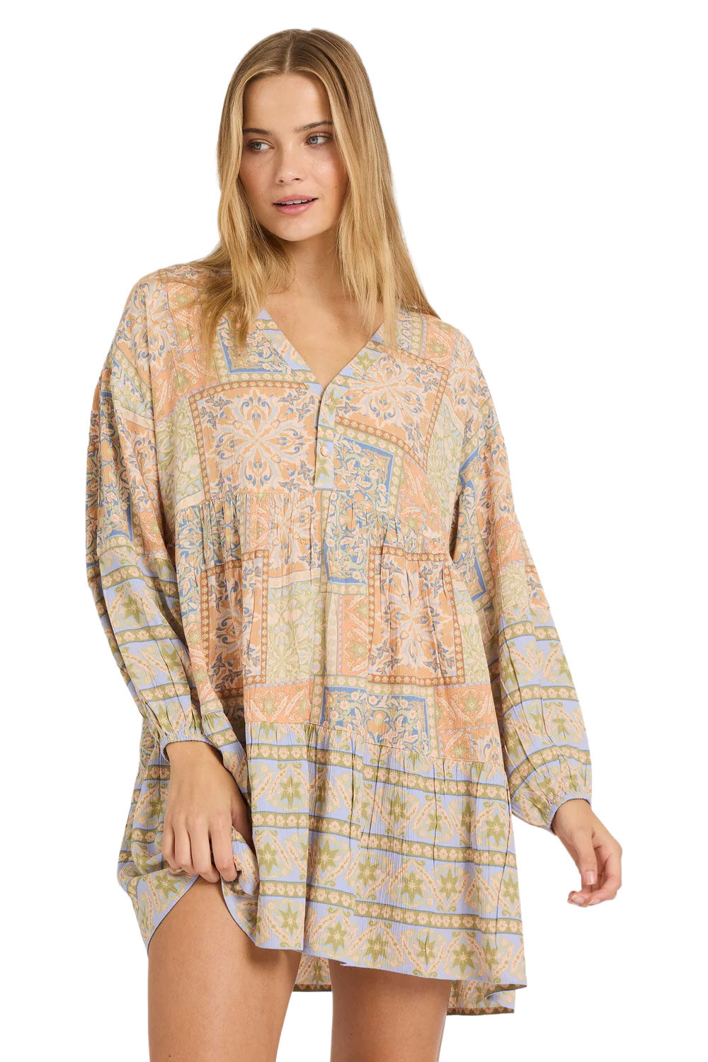 Billabong Womens Take It Back La Mer Mini Dress