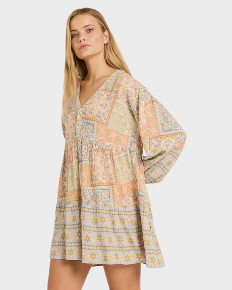 Billabong Womens Take It Back La Mer Mini Dress