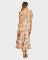 Billabong Womens Forever Folk Shine Midi Dress