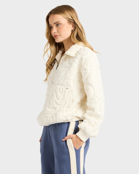 Billabong Womens Le Love Half Zip Pullover