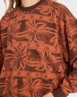 Billabong Womens Vida Palms Crew Neck