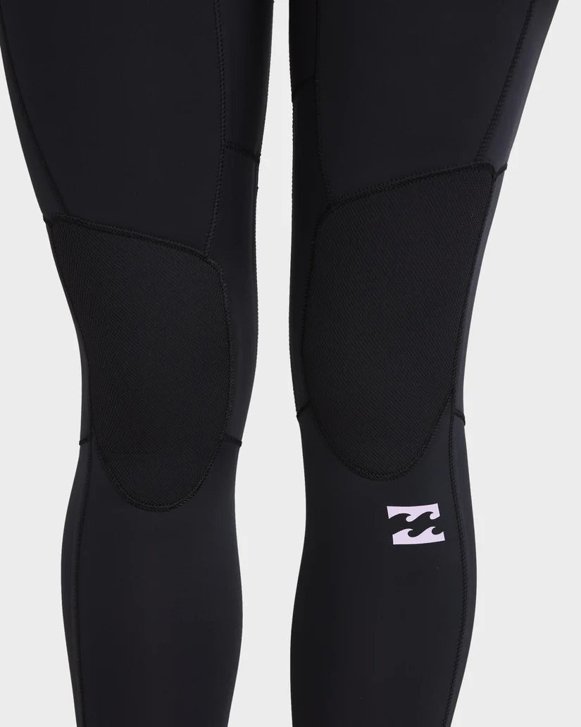 Billabong Womens 3/2mm Synergy Natural Chest Zip Steamer Wetsuit