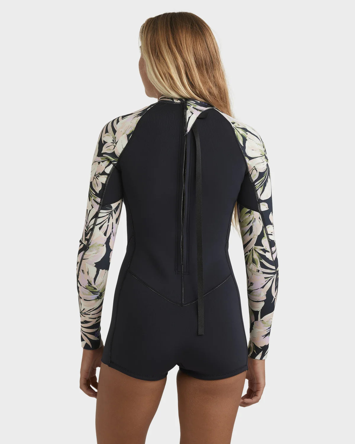 Billabong Womens 2/2mm Spring Fever Natural Long Sleeve Springsuit
