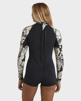 Billabong Womens 2/2mm Spring Fever Natural Long Sleeve Springsuit