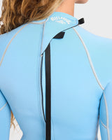 Billabong Womens 2/2mm Spring Glider Back Zip Long Sleeve Springsuit