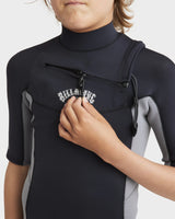 Billabong Boys (8-16) Absolute Natural Chest Zip Springsuit