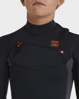 Billabong Boys 8-16 2/2mm Absolute Natural Chest Zip GBS Springsuit Sale price