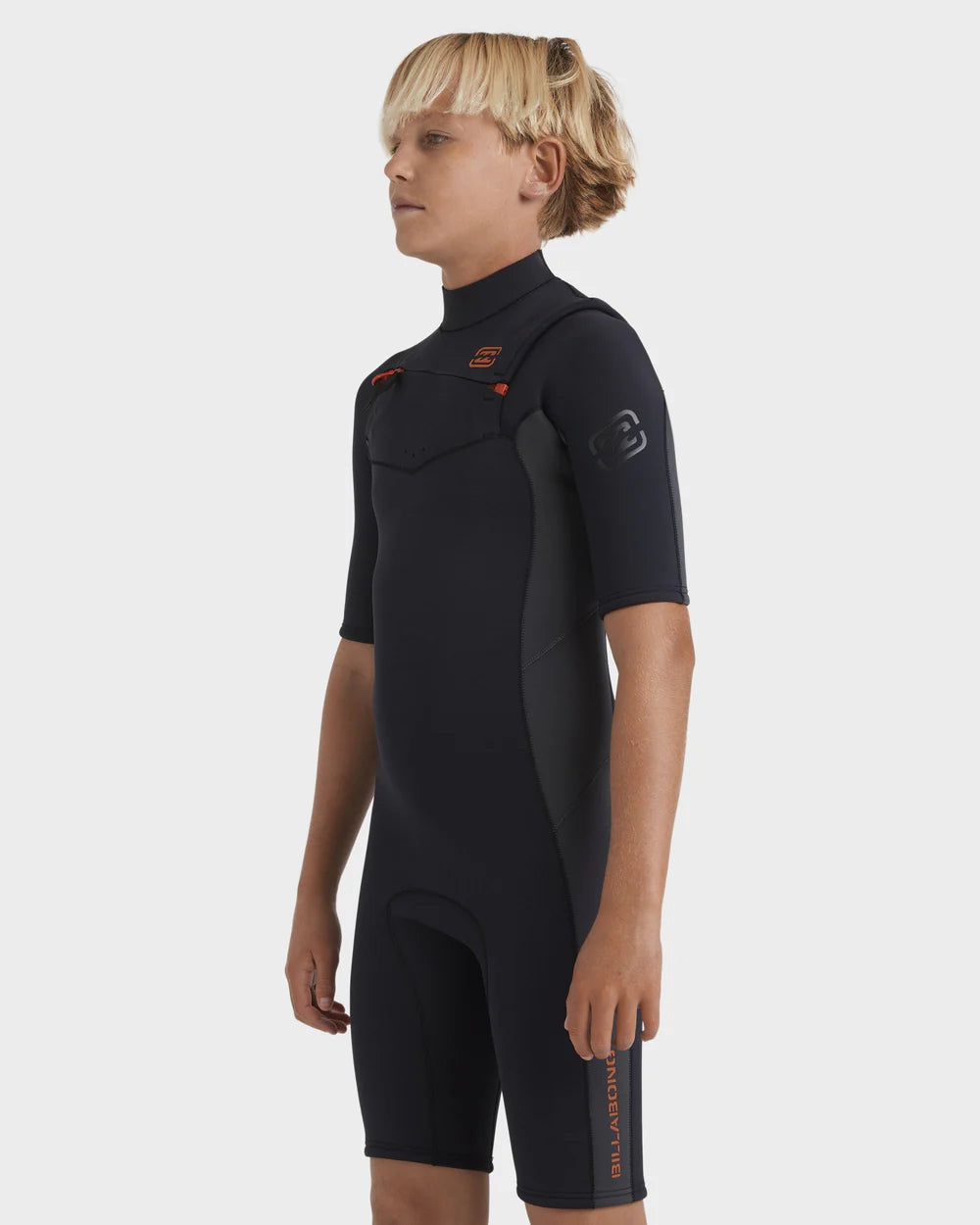 Billabong Boys 8-16 2/2mm Absolute Natural Chest Zip GBS Springsuit Sale price