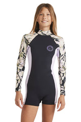 Billabong Girls 8-14 2/2mm Teen Spring Fever Long Sleeve Springsuit