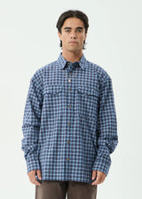 Afends Mountains Oversized Long Sleeve Shirt