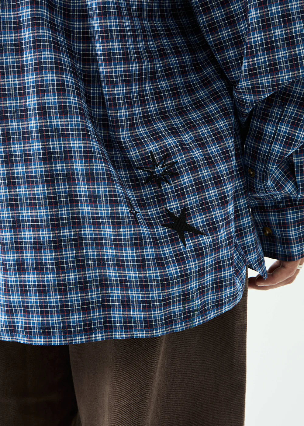 Afends Mountains Oversized Long Sleeve Shirt