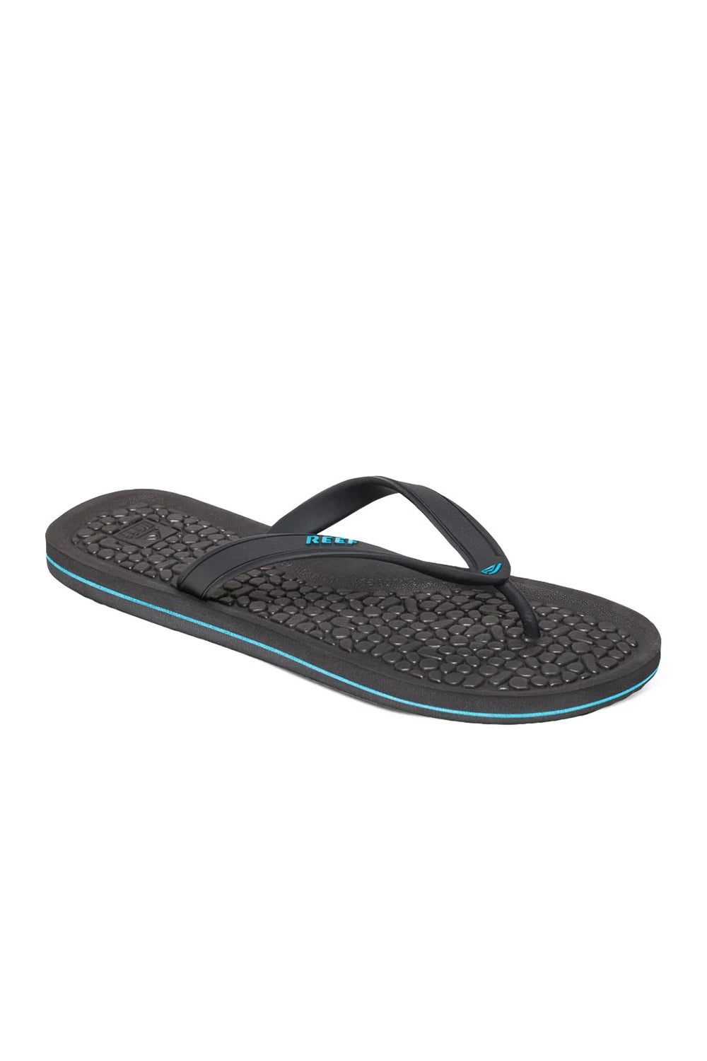 Reef Mens G-Land Thongs - Black/Blue