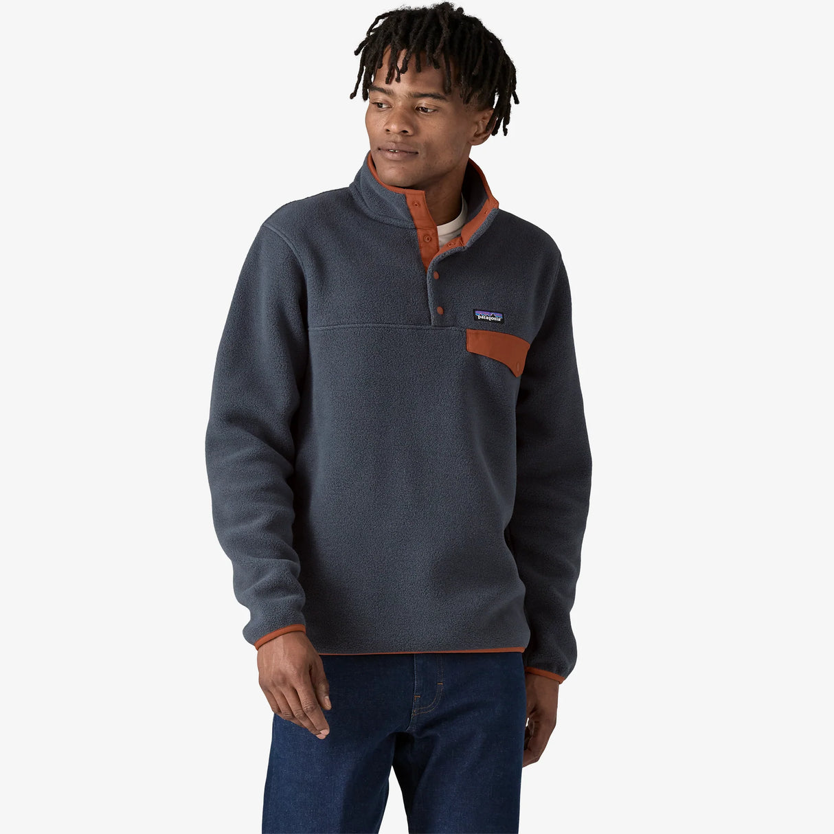 Patagonia Mens Lightweight Synch Snap-T Pull Over
