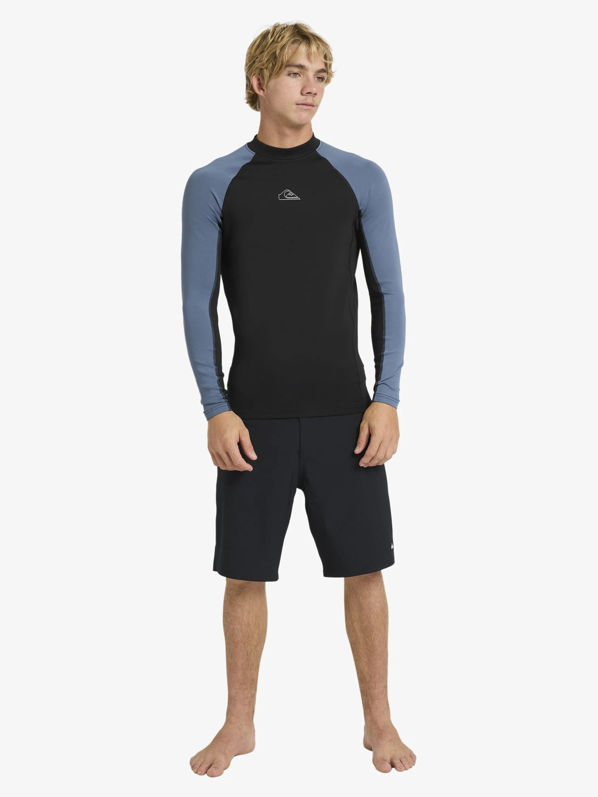 Quiksilver Mens Everyday Heat Panel Long Sleeve Rash Vest