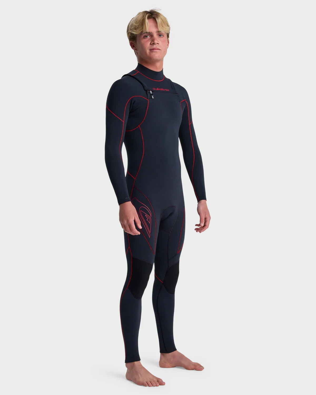 Quiksilver Mens 3/2 Mercury Chest Zip Wetsuit