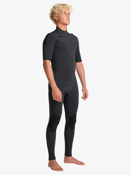 Quiksilver Mens 2/2mm Everyday Sessions Short Sleeve Springsuit