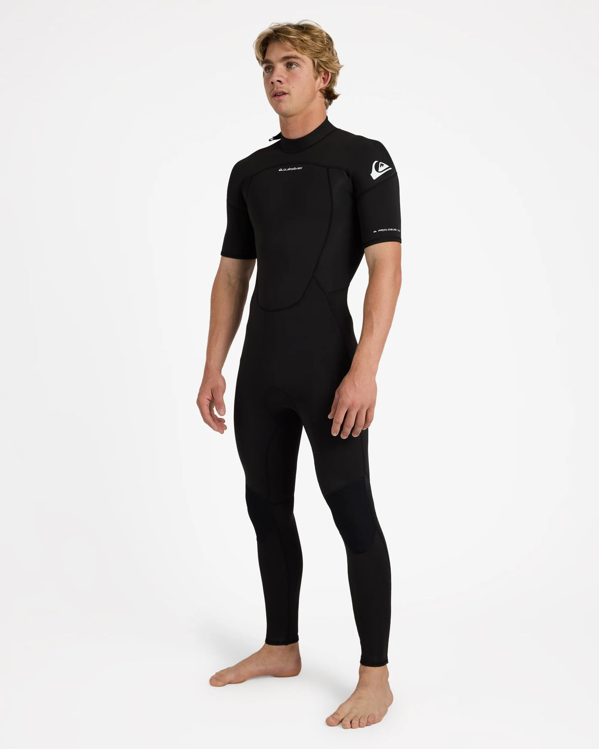 Quiksilver Mens 2/2mm Prologue Short Sleeve Back Zip Wetsuit