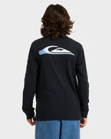 Quiksilver Boys Long Sleeve Warp Drive T-Shirt