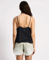 One Teaspoon Deep V Front Singlet