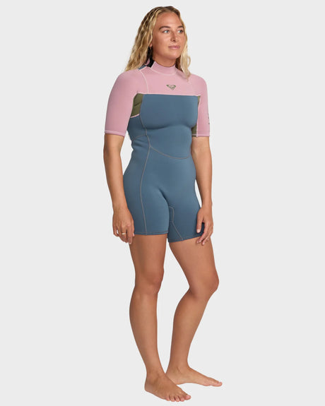 ROXY Womens 2/2mm Prologue+ Back Zip Springsuit