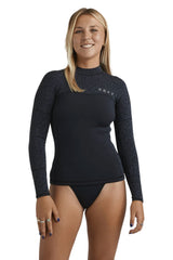 ROXY Womens 1mm Swell Long Sleeve Wetsuit Top