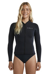 ROXY Womens 1mm Swell Long Sleeve Wetsuit Jacket