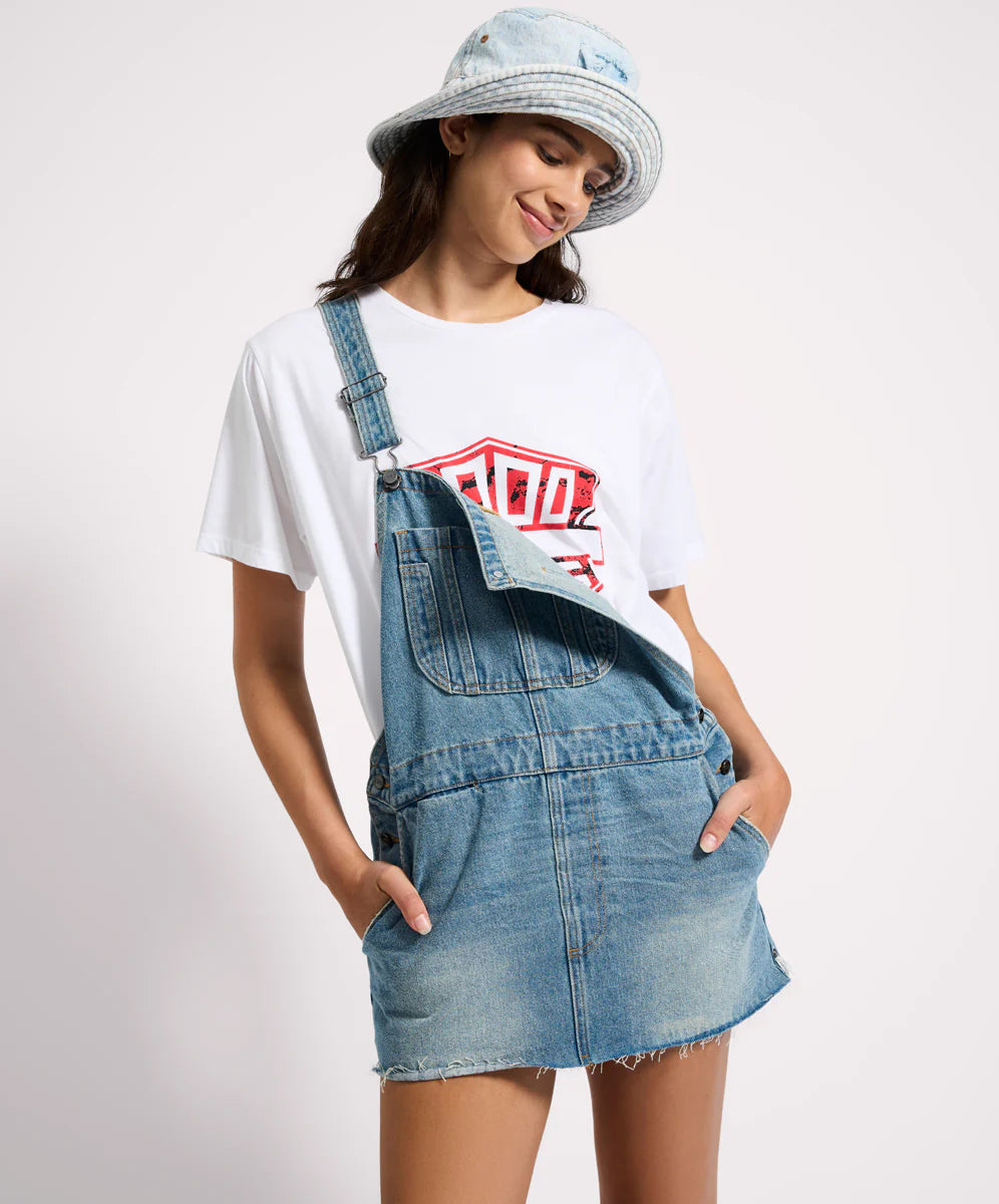 One Teaspoon Sloan Mini Pini Denim Dress