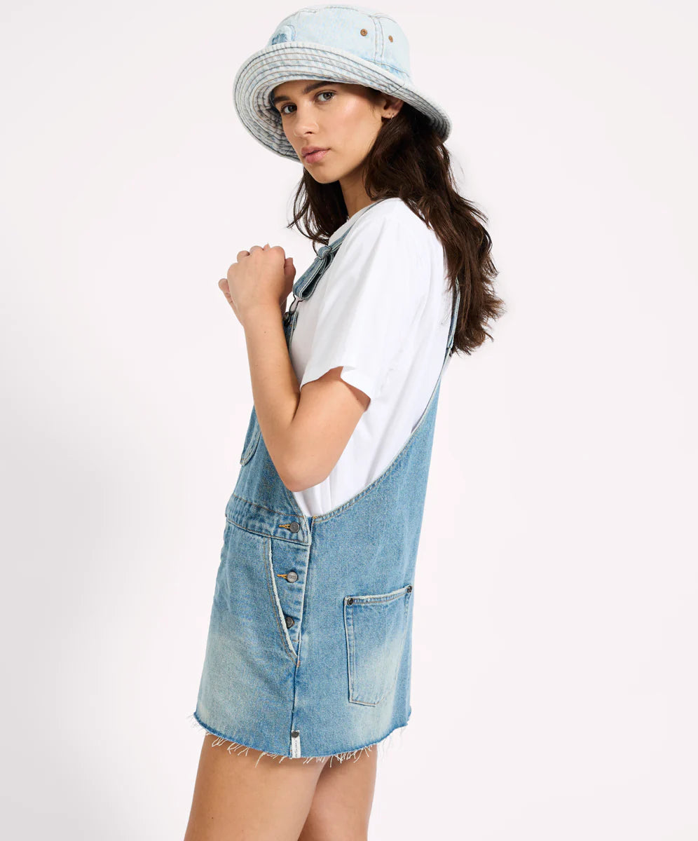 One Teaspoon Sloan Mini Pini Denim Dress