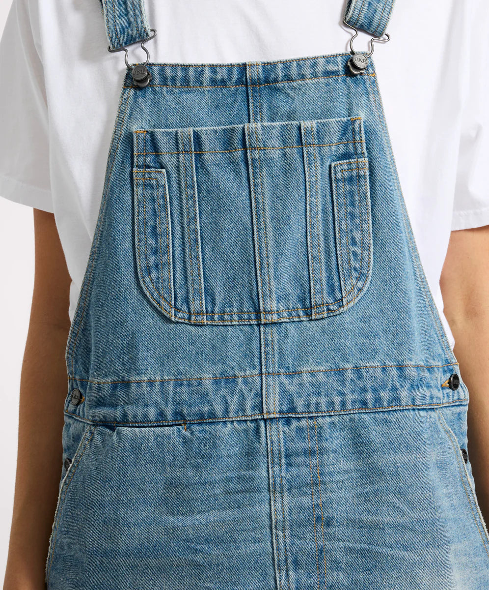 One Teaspoon Sloan Mini Pini Denim Dress