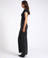 One Teaspoon Jackson Mid Waist Wide Leg Studded Denim Jeans
