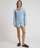 One Teaspoon Prophecy Denim Jumpsuit
