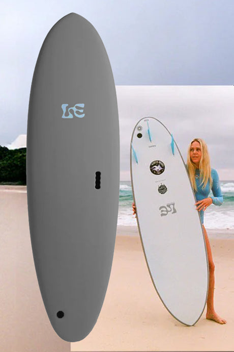 Mick Fanning Softboards X Laura Enever Supersoft Sugar Glider Softboard - Fins Included