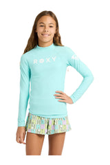 ROXY Girls 6-16 Girl Heater Long Sleeve Lycra Rash Vest