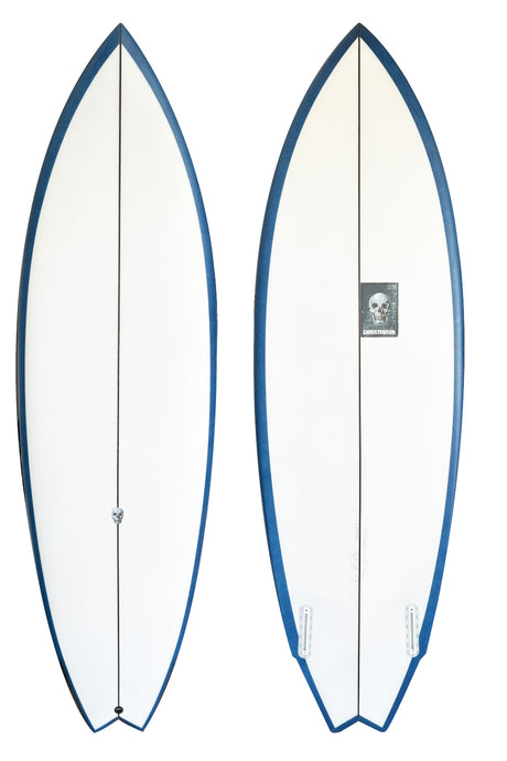 Chris Christenson Lane Splitter Swallow Tail Surfboard