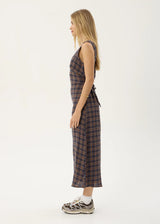Afends Tully Seersucker Maxi Dress