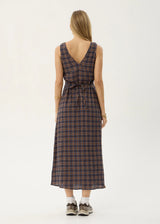 Afends Tully Seersucker Maxi Dress