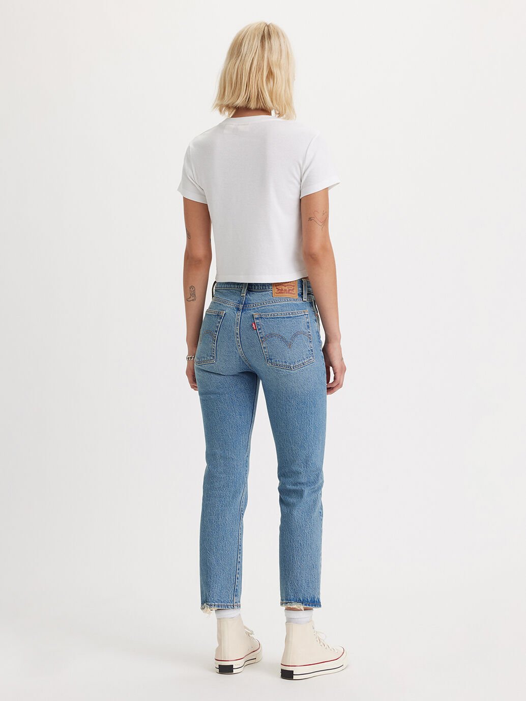 Levi's Womens Wedgie Straight Jeans