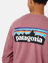 Patagonia Long-Sleeve P-6 Logo Responsibili-Tee