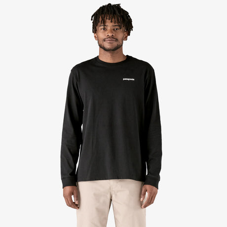 Patagonia Mens Long-Sleeved P-6 Logo Responsibili-Tee