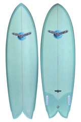 Joel Fitzgerald Dream Catcher Twin Fin Fish Surfboard