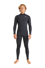 Billabong Mens 3/2mm Absolute Natural Chest Zip Steamer Wetsuit