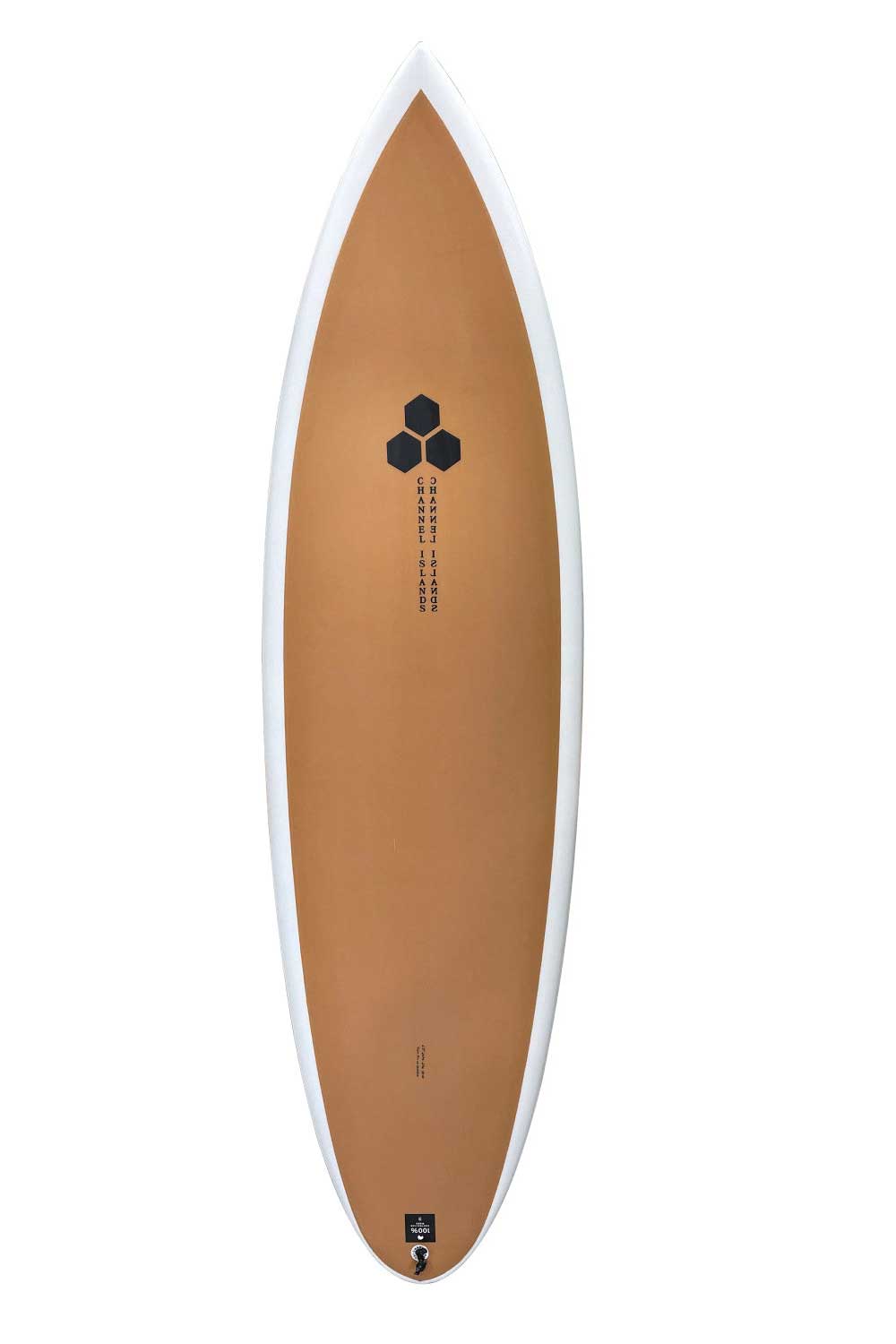 Channel Islands Twin Pin Surfboard - Channel Bottom